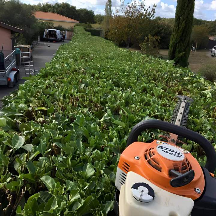 Entretien clôture végétale Bouloc